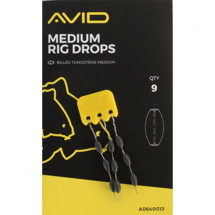 Avid Carp Outline Rig Drops - Medium