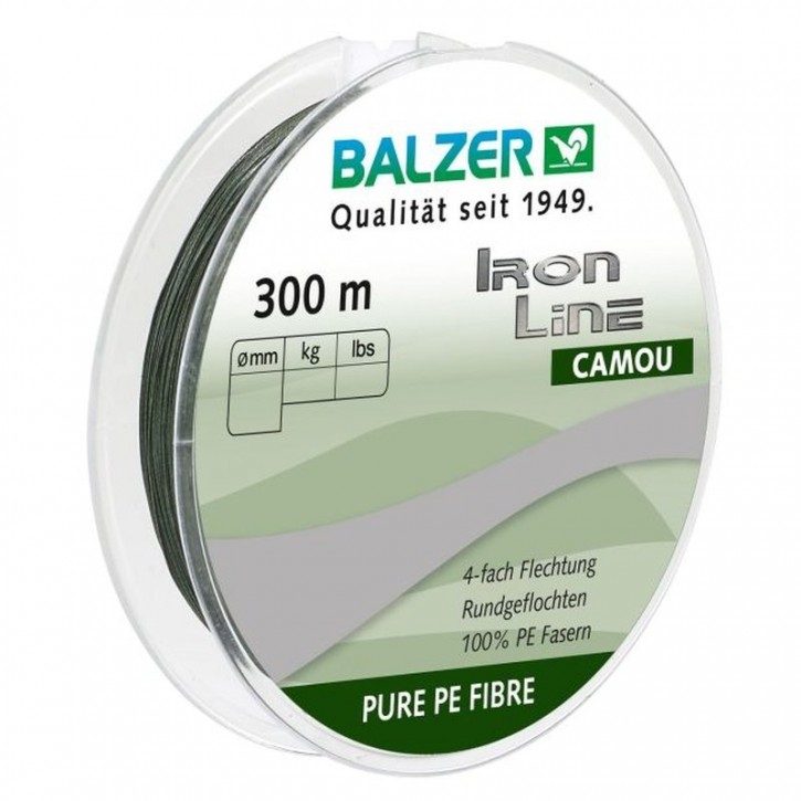 BALZER IronLine Camou 0,13mm 300m