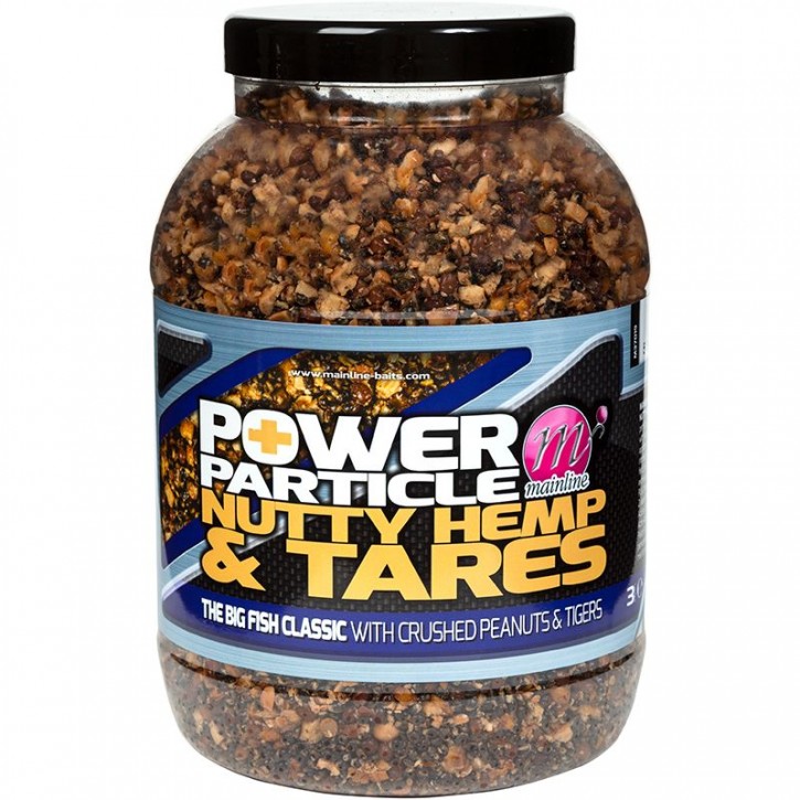 Mainline Baits Power Plus Particles Nutty Hemp & Tares 3 kg