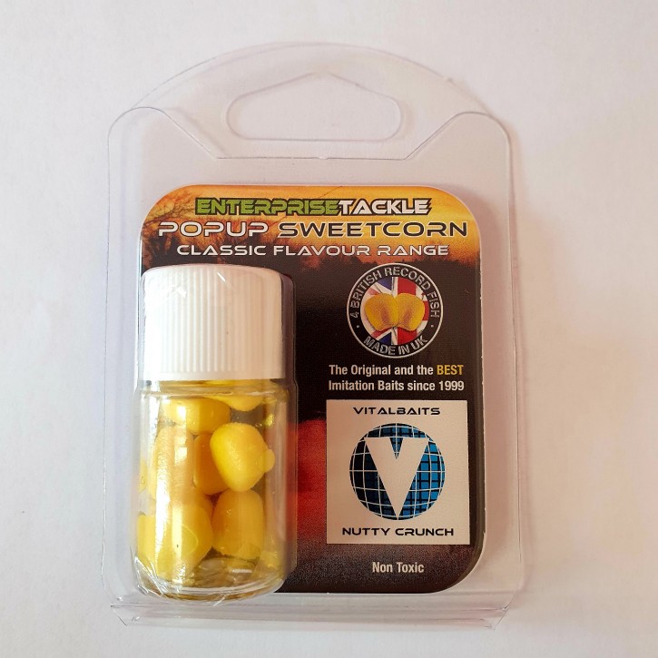 Enterprise Tackle PopUp Sweetcorn - Nutty Crunch - Yellow