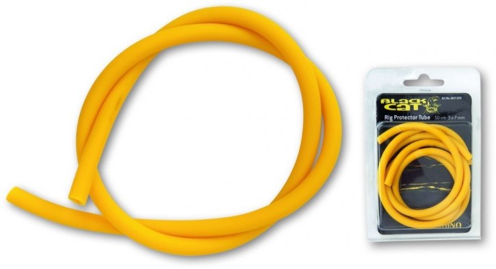 Black Cat Rig Tube gelb 1,00m - 4mm