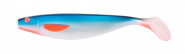 Balzer Booster Shad UV Blue Arctic 10cm