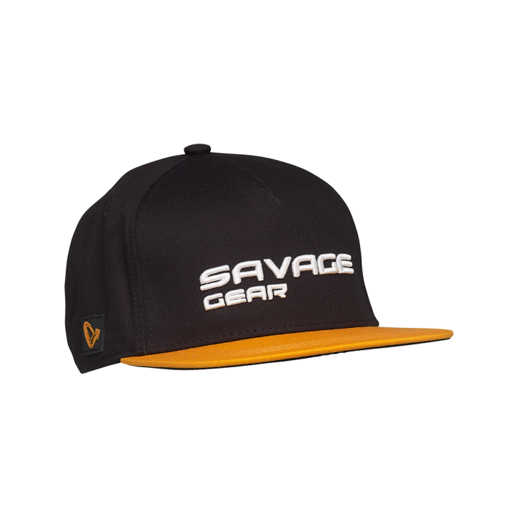 Savage Gear FLAT PEAK 3D LOGO CAP ONE SIZE BLACK INK