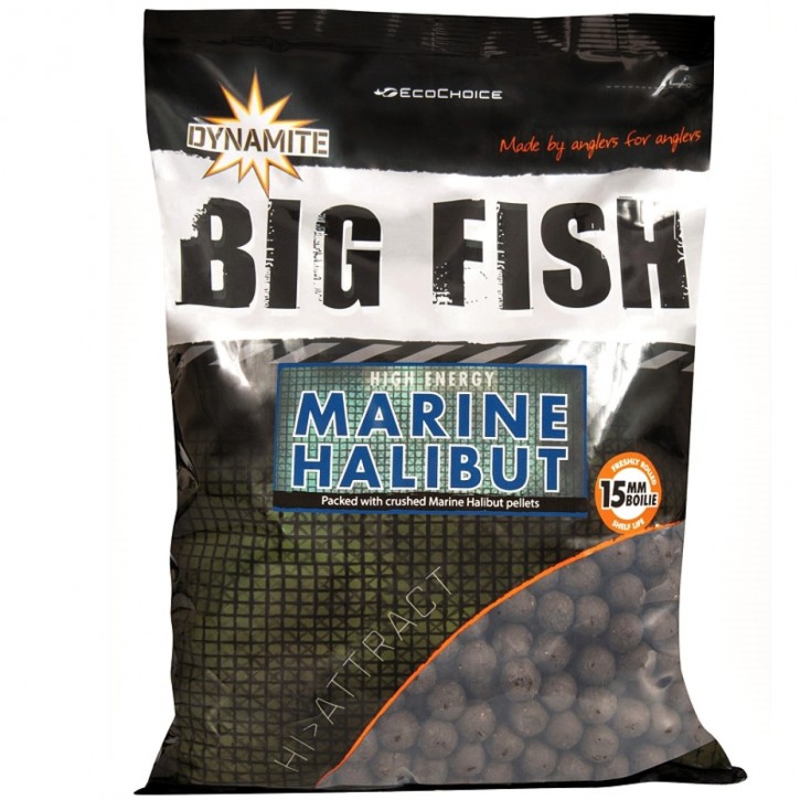 Dynamite Baits Big Fish Marine Halibut Boilies 20mm / 1,8kg
