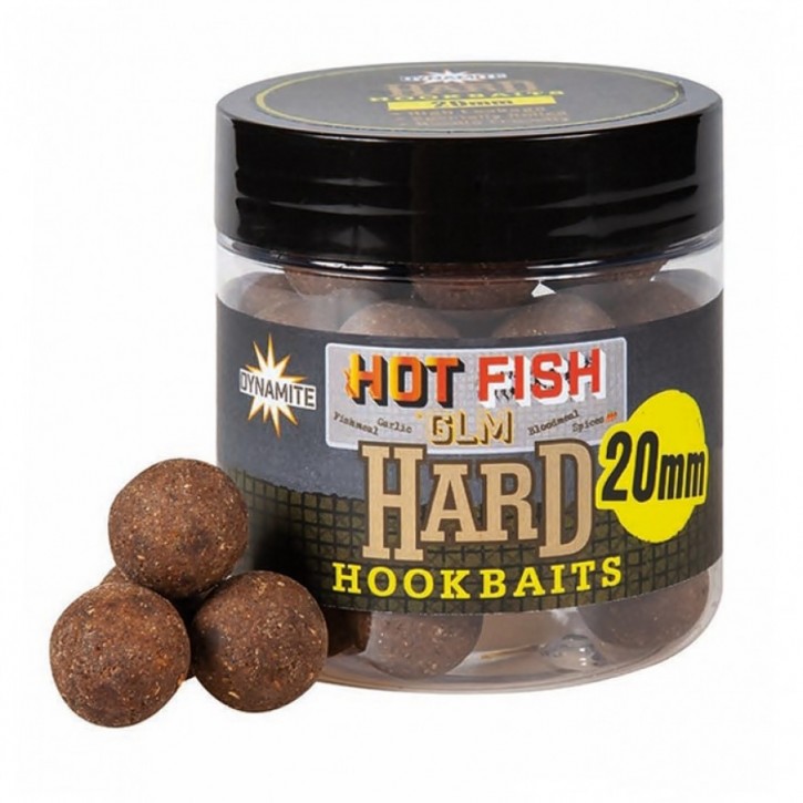 Dynamite Baits Hot Fish & GLM Hard Hookbaits -20mm