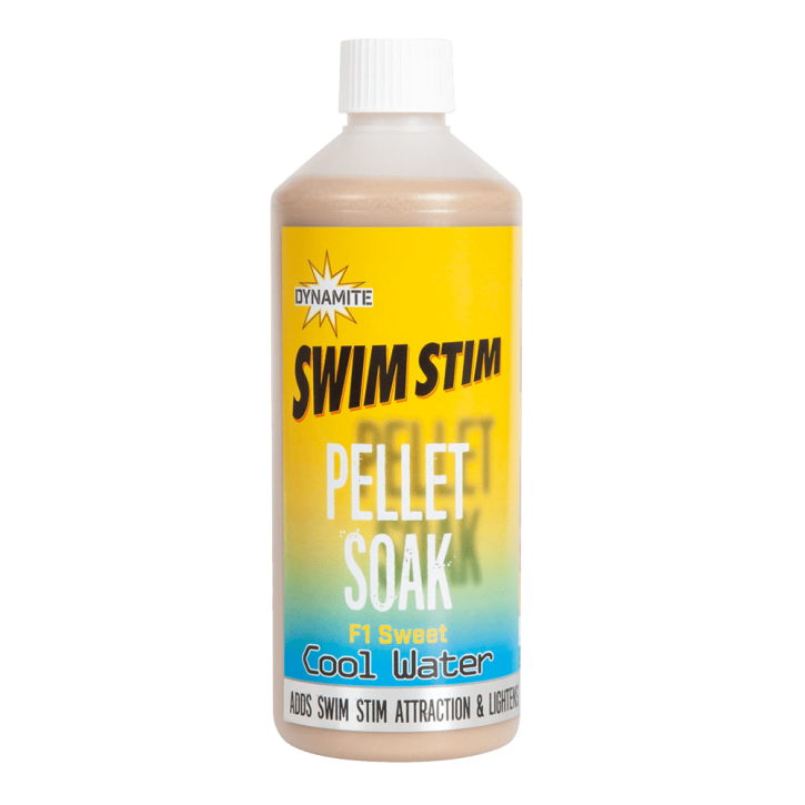 Dynamite Baits Swim Stim Pellet Soak – F1 Sweet Cool Water/500ml