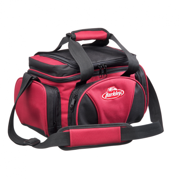 Berkley SYSTEM BAG RED BLACK + 4 Boxen Kühlfach