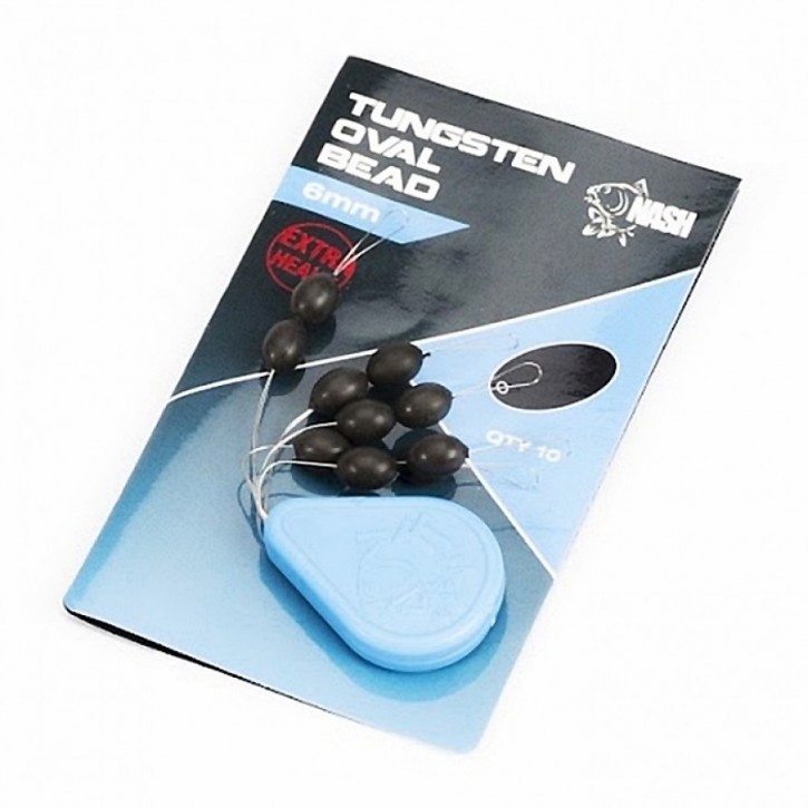 Nash Tungsten Oval Bead - 4mm