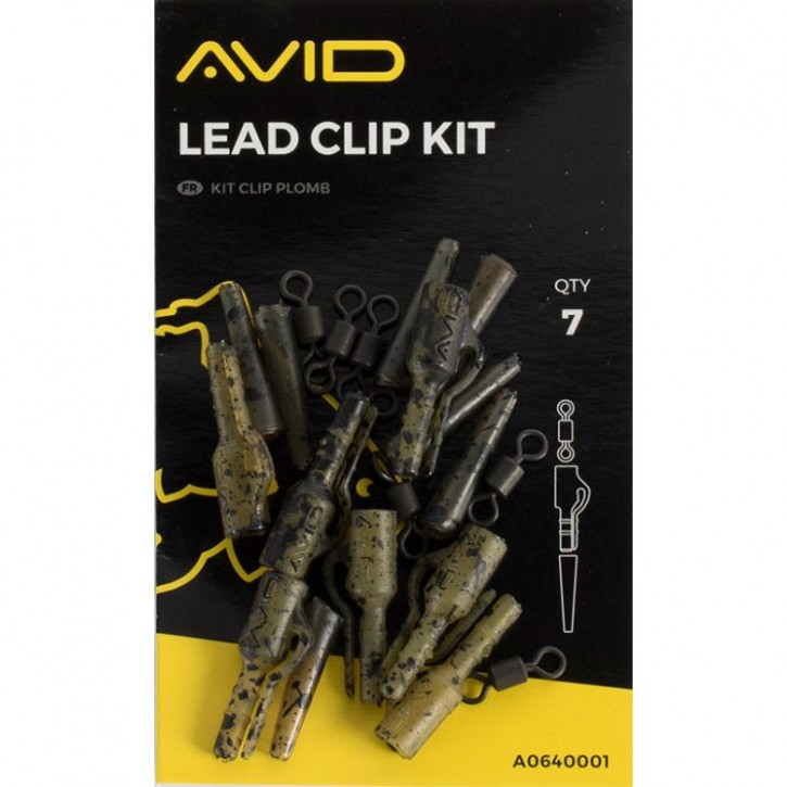 Avid Carp Outline Lead Clip Kit