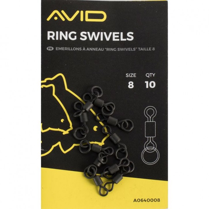 Avid Carp Outline Ring Swivels