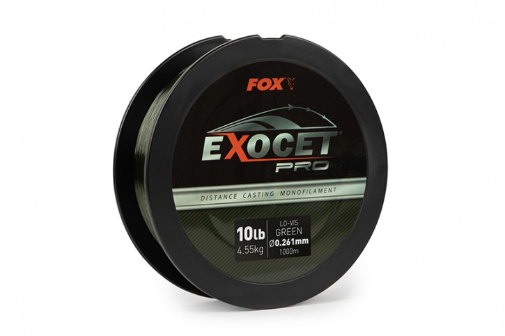 Fox Exocet Pro 0.370mm 20bs / 9.09kgs (1000m)
