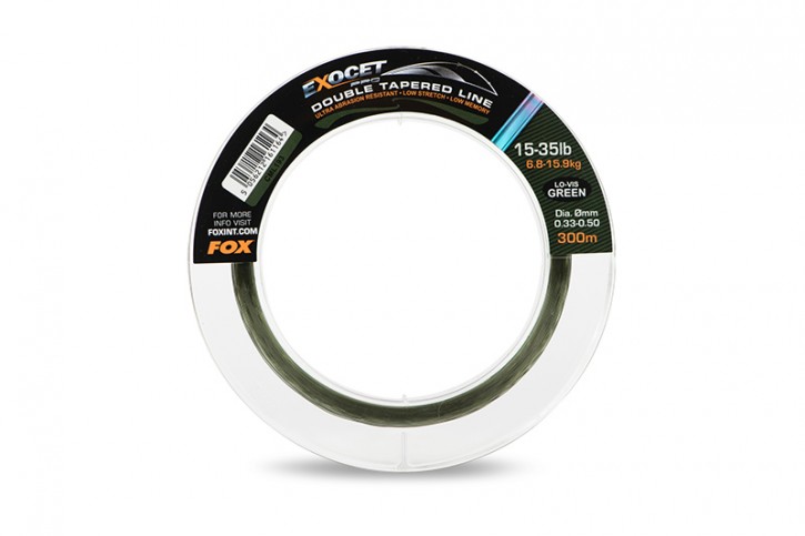 Fox Exocet Pro Double Tapered Mainline 0.26mm - 0.50mm x 300m