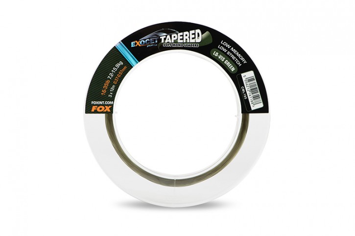 Fox Exocet Pro Tapered Leader x 3 16-35LB 0.37- 0.57mm