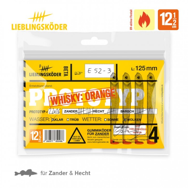 Lieblingsköder Whisky Orange - 12,5cm