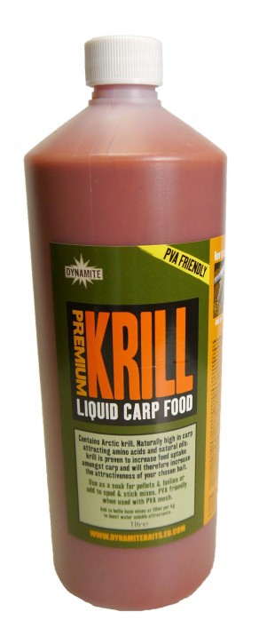 Dynamite Baits Liquid Carp Food Krill - 1L