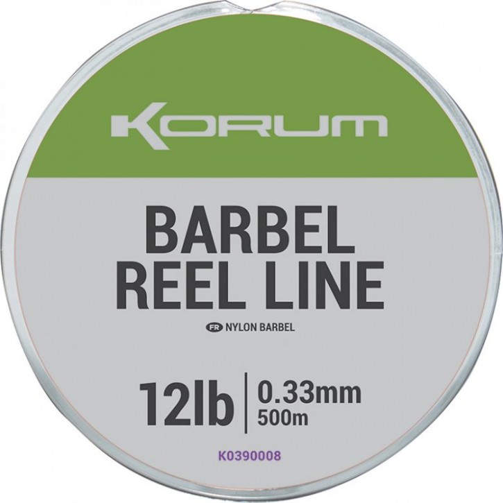 Korum Barbel Reel Line 500 m 12 lb 0,33 mm