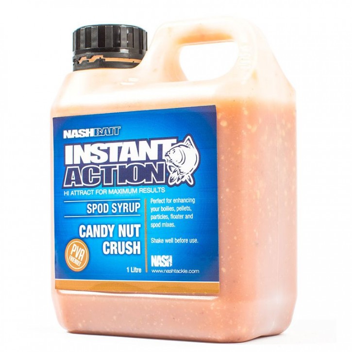 Nash Bait Instant Action Candy Nut Crush Spod Syrup