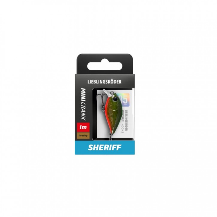 Lieblingsköder Mini Crank [MC 035 F1] Sheriff