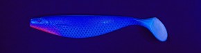 Balzer Shirasu MaJo Booster Shad Blue Arctic uv-aktiv -  17cm