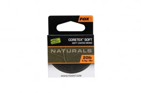 Fox Edges Naturals Coretex Soft 20M 25lb/11.3kg